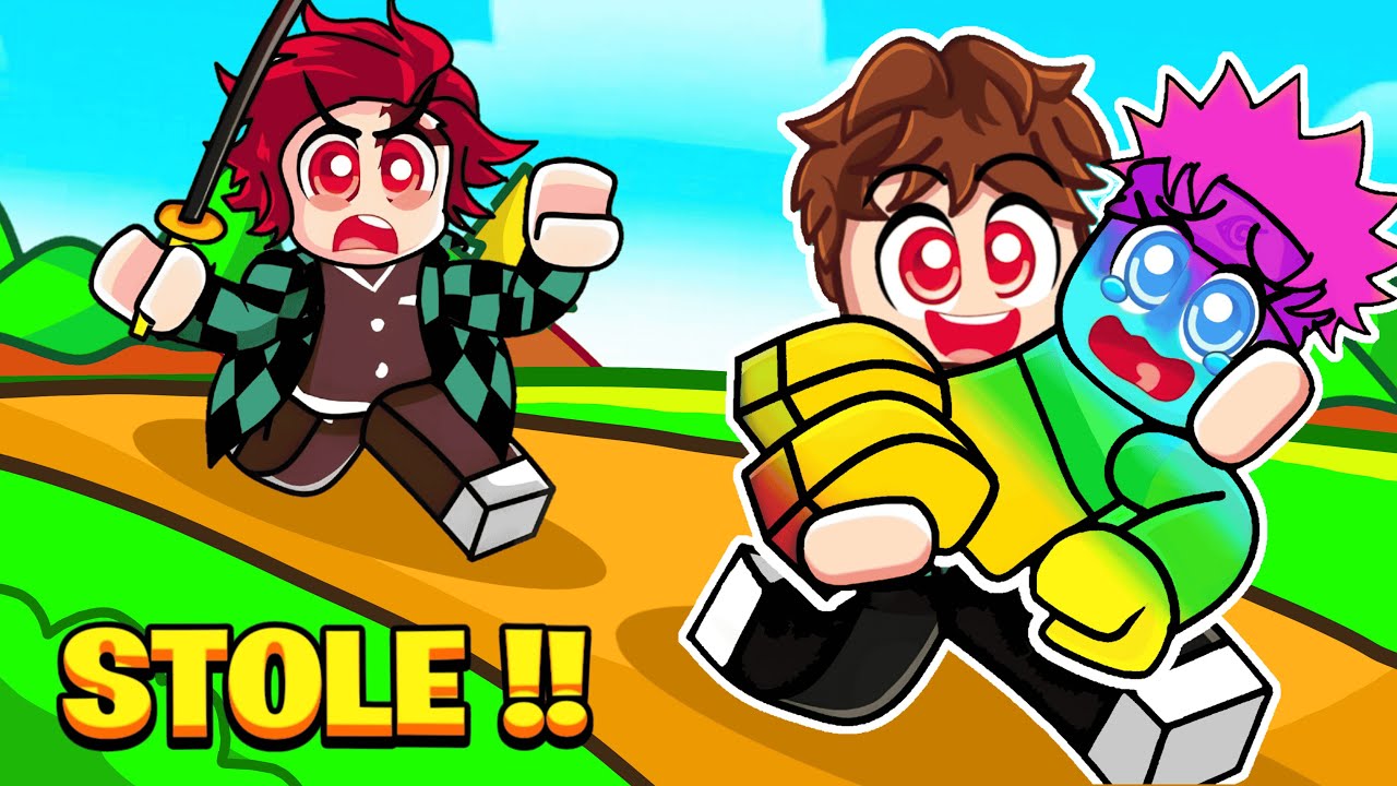 I Stole EVERY ANIME in Roblox Steal Anime !!
