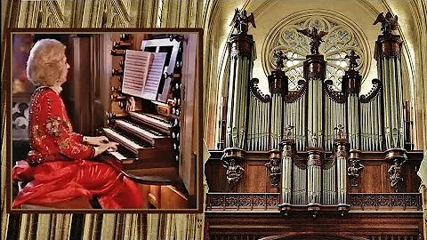Hark The Herald Angels Sing - Diane Bish at St Croix Cathedral, Orleans, France
