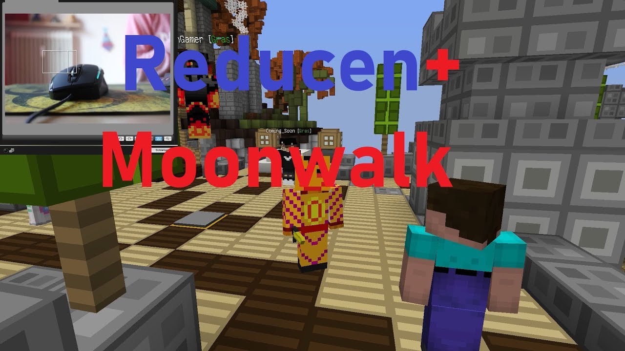 Minecraft [HANDCAM] Roccat Kone XTD REDUCEN+MOONWALK - YouTube