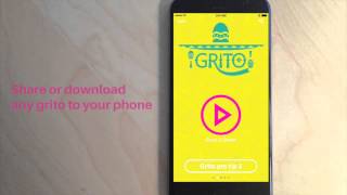 Introducing... Grito App for iPhone screenshot 1