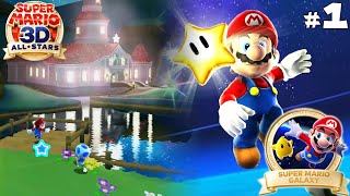 LA GALAXIA COMO NUNCA LA HAS VISTO!!  Super Mario Galaxy #1 (HD) Super Mario 3D AllStars | ZetaSSJ