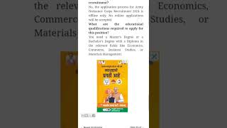 Indian Army Corps Recruitment 2024  Indian Army Bharti  Indian Army Vacancy 2024