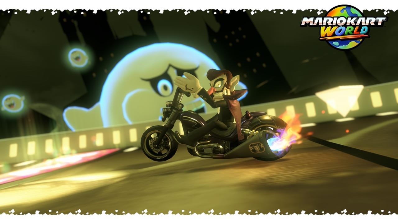 『K』vs 𝝅α-〒.〒 | Mario Kart World