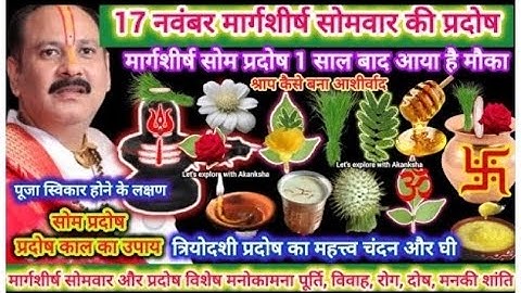 17 नवंबर मार्गशीर्ष सोमवार प्रदोष व्रत को 1 चुटकी हल्दी और दीपक वाला उपाय जरुर करें || 🕉️pradeep🙏