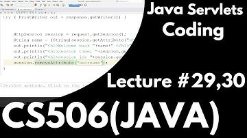 CS506 Short Lecture 29 & 30 | Servlets | JAVA   | Coding  | VU  | M Taimoor Ameen