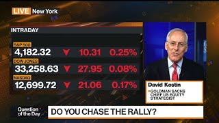 Goldman's Kostin Sticks With S&P at 4,000 Forecast