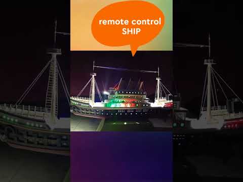 #1 short remote  control ship,diy remote control ship, youtube shorts.