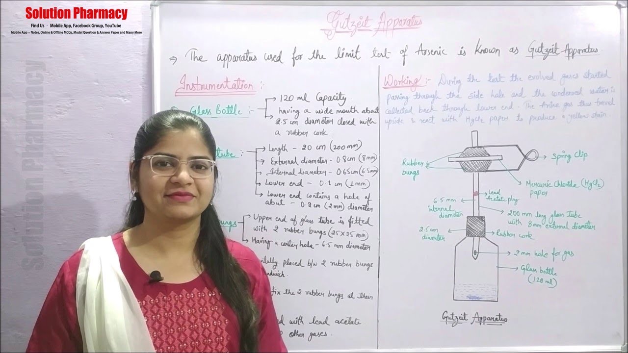 Chemistry (07) = Limit Test for Arsenic (Part 02