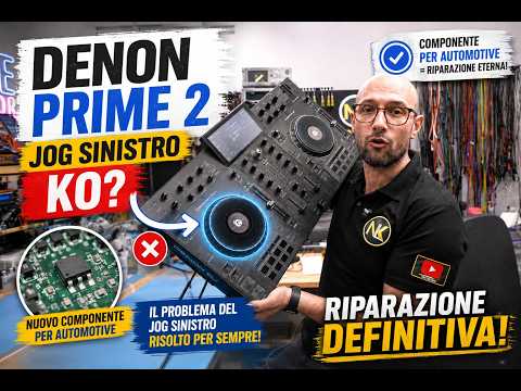 Broken DJ Console: DENON PRIME 2 JOG Repair