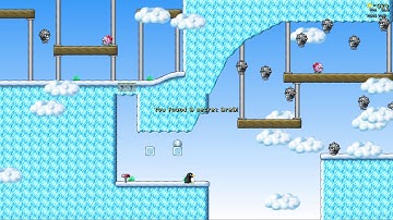 SuperTux 0.6.0 Snowball Fields 3 secret