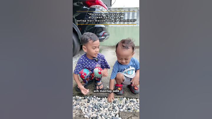 "Everyday is Google Translate at Home 🇲🇾❤️🇮🇩" #malaysiaindonesia #bedabahasa