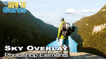How You Can Use Photoshop Elements Overlays to Improve a Sky