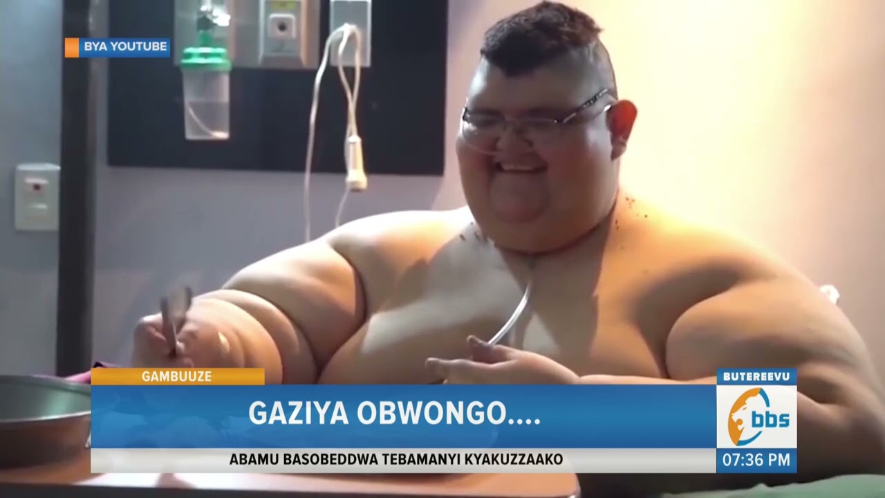 Leero mu Gaziya Obwongo tukuuletedde omusajja akyasinze obuzito mu nsu yonna