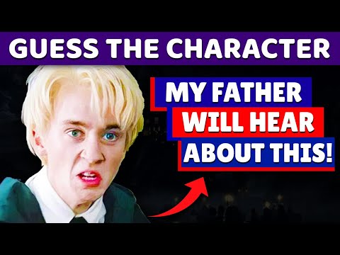 Video Guess The Harry Potter Character By Their Quote |... - youtube