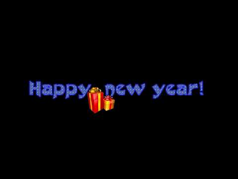 Happy new year