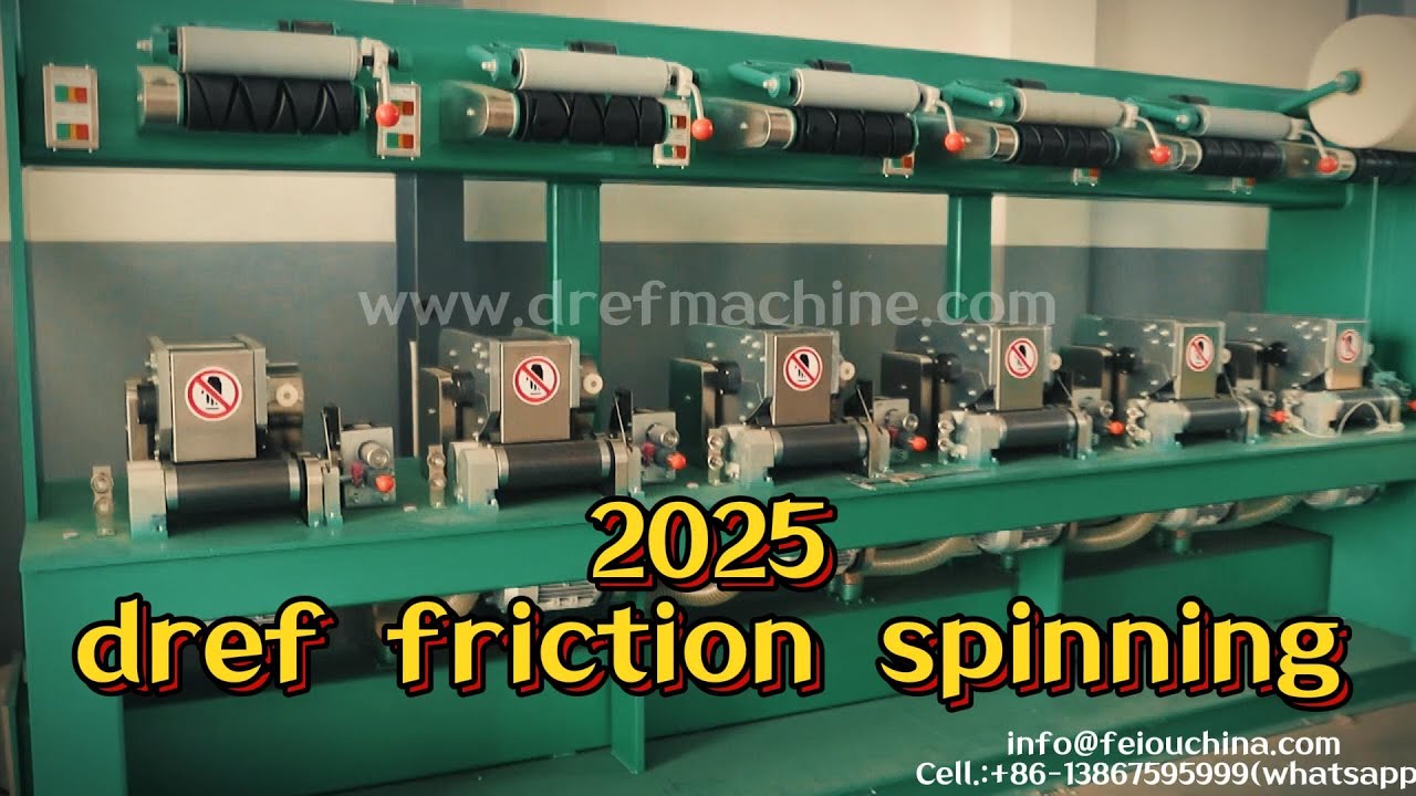 DREF Friction Spinning Machine is Changing Textile Production in Turkey ...