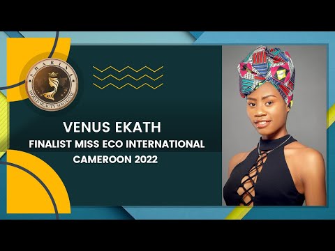 Venus Ekath - Finalist - Miss Eco International Cameroon 2022 | Sharina World Beauty Magazine