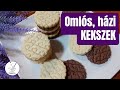 Omlós házi kekszek 🍪 nyomdázható, mintázható, alaktartó tészta