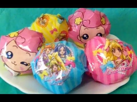 おにぎりラップ ドキドキプリキュアのキャラ弁 Dokidoki Precure Rice Ball Wrap フィギュアおもちゃ Youtube