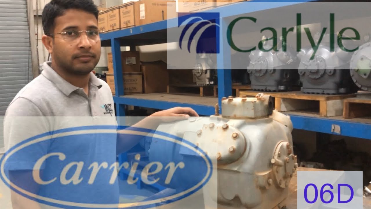 Semi hermatic compressor | 06DH537 | Carrier compressor | Carlyle Compressor