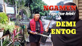 NGAMEN LAGU DUA LALAKI DEMI ENTOG || ADE BATAK