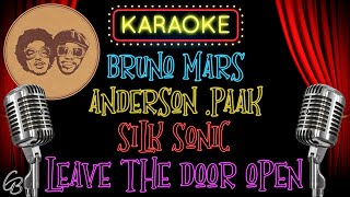 Leave The Door Open 🎤 (Karaoke/Instrumental) 🎶 Bruno Mars, Anderson, Paak, Silk Sonic