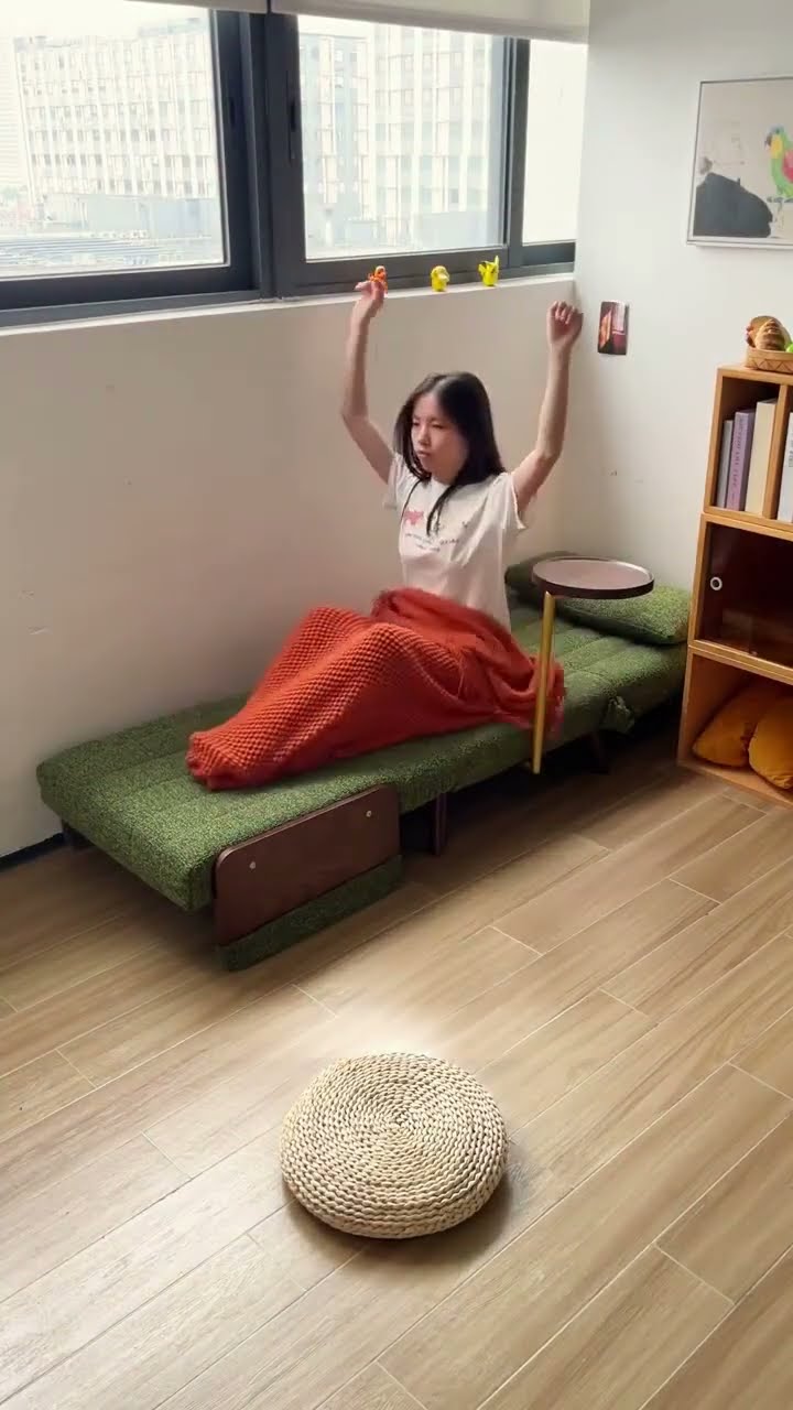 狭い部屋が広くなる 折りたたみソファベッドが神アイテム #一人暮らし