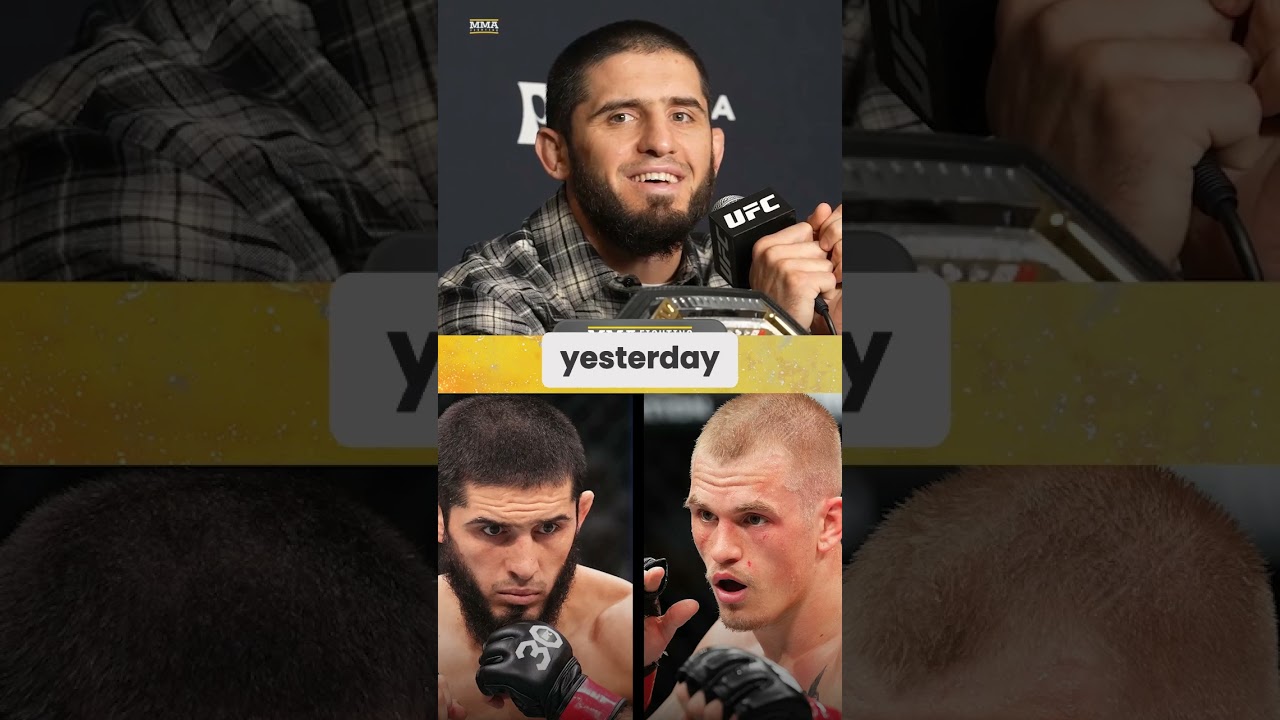 Islam Makhachev talks about supposed size difference compared to Ian Machado Garry - MMA Fighting