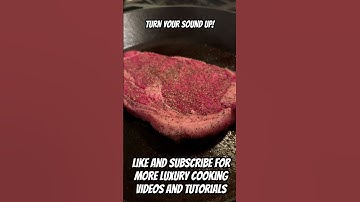 Cooking a Steal in a Cast Iron Pan #cooking #motivation #castiron #griddle #castironskillet #shorts