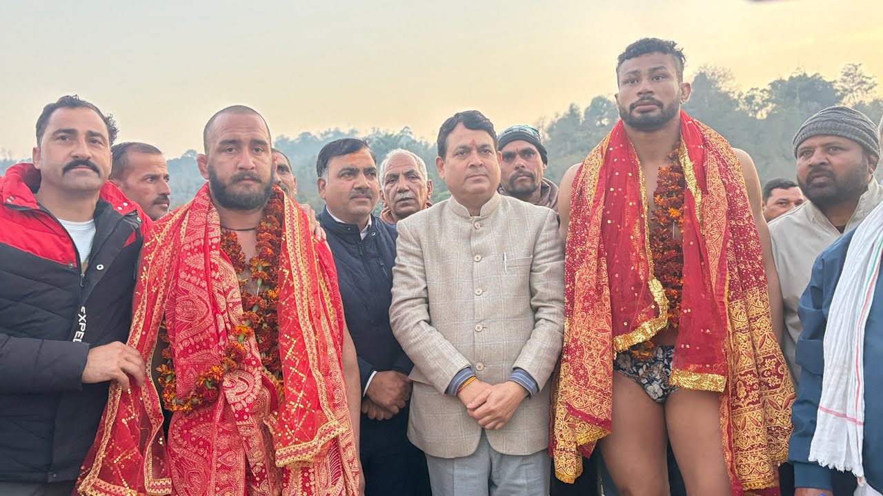 Anil Reasi vs Gagan Himachal kushti dangal Badda grah (Reasi) 18/1/2026