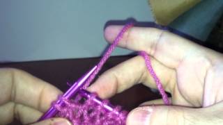 How to Slip a Stitch (Slip) Left Handed