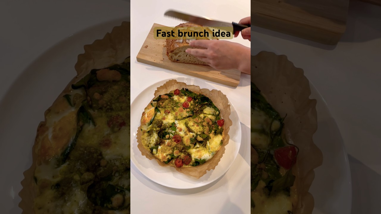 A fast and easy brunch idea. 