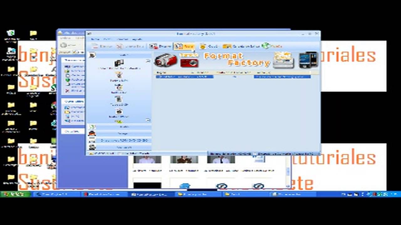 Como cambiar de formato(videos,musica,fotos y dvds iso) YouTube