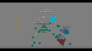 610k overlord! | Diep.io by Nojay Games 1,308 views 6 years ago 5 minutes, 50 seconds