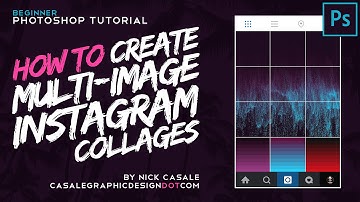 How to Create Multi-Image Instagram Collages w/ Adobe Photoshop