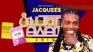 Jacquees Likes Fat What?! Plays Black Card Revoked at Soul Train Awards