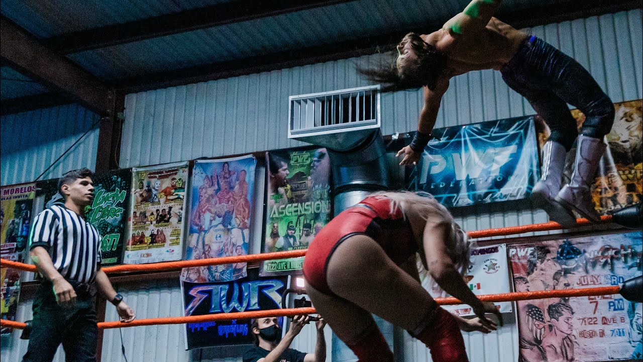 Will Allday vs Heather Monroe • Intergender Wrestling