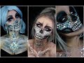 Calavera Sexy | Skull Glam 💀TOP INCREÍBLES MAQUILLAJES 💀💀 Best Halloween Makeup #2