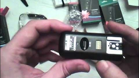 Yongnuo RF 602 Unboxing YouTube