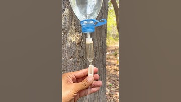 Making easy tips to SAVE water #bushcraft #camping #survival #lifehacks