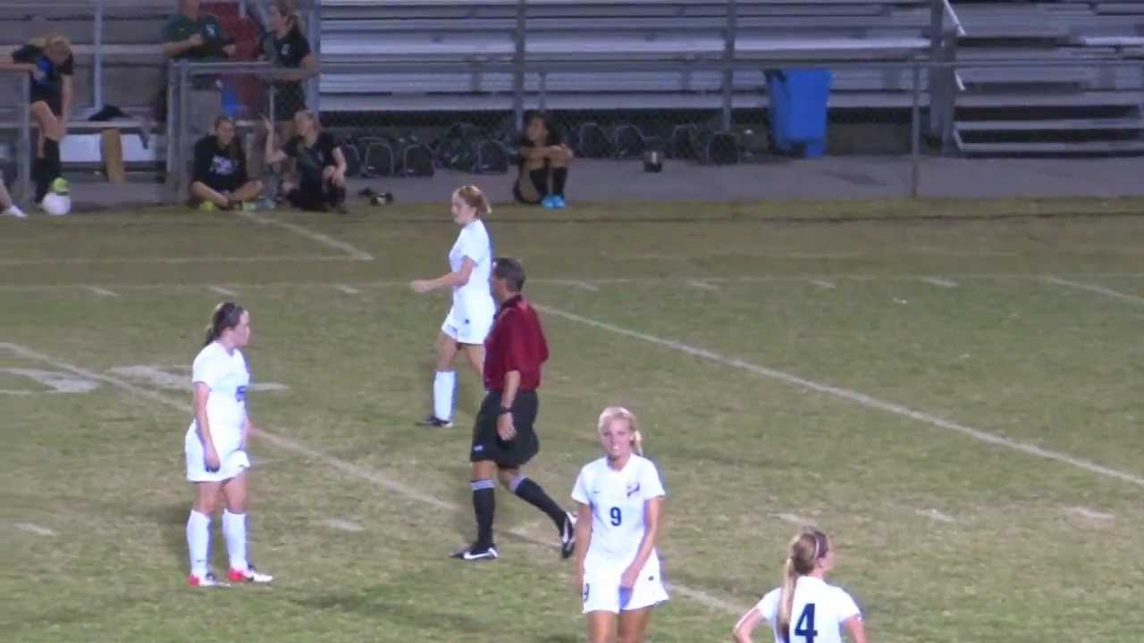 Referee interference causes goal YouTube