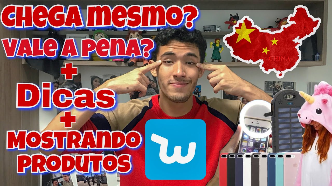 COMPRAS DA CHINA Wish YouTube