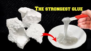Mix polystyrene with gasoline, and get the strongest glue. Plastic repair