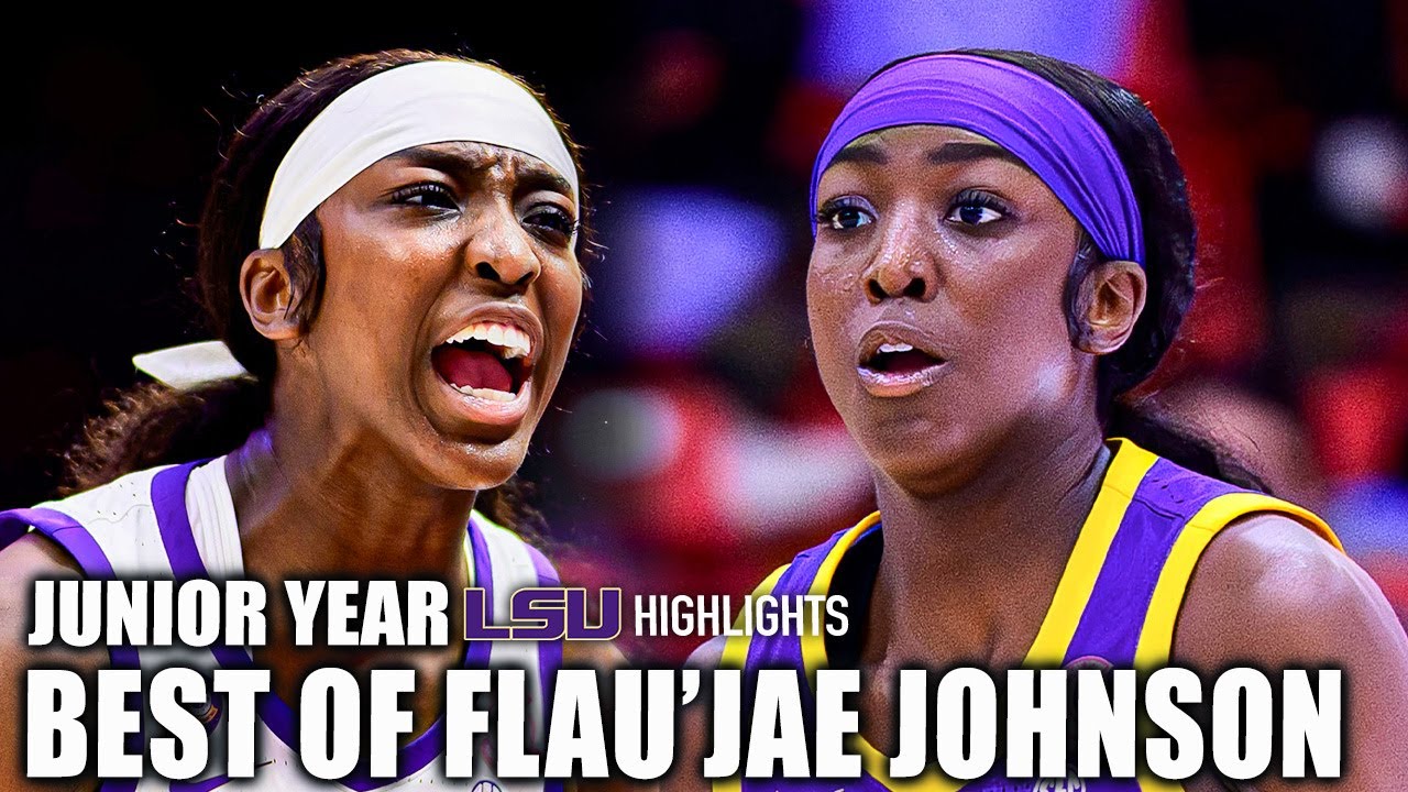 BEST OF FLAU'JAE JOHNSON 💪 LSU Junior Year Highlights 👀 | ESPN College Basketball