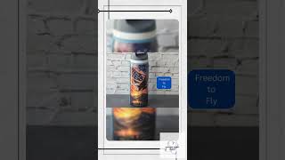 Patriotic Water Bottle Stainless Steel Insulated Drinkware American Flag Eagle Design Veteran Gif...