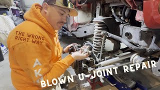 How to Fix a Broken U-Joint on a JK Wrangler on the Cheap