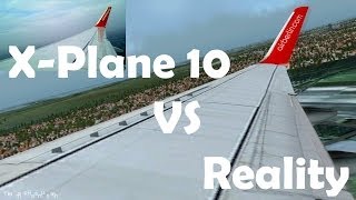 X-plane 10 vs Reality Take-off Comparison screenshot 4