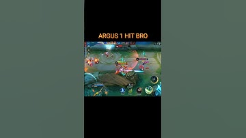 ARGUS 1 HIT BRO #ARGUS #Shorts #MLBB #mobilelegends