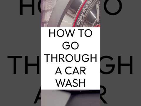 How To Put Car Through Car Wash