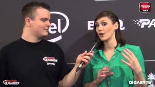 Eefje 'sjokz' Depoortere: ''I'm really comfortable with where I am'' (@IEM CeBIT 2013)